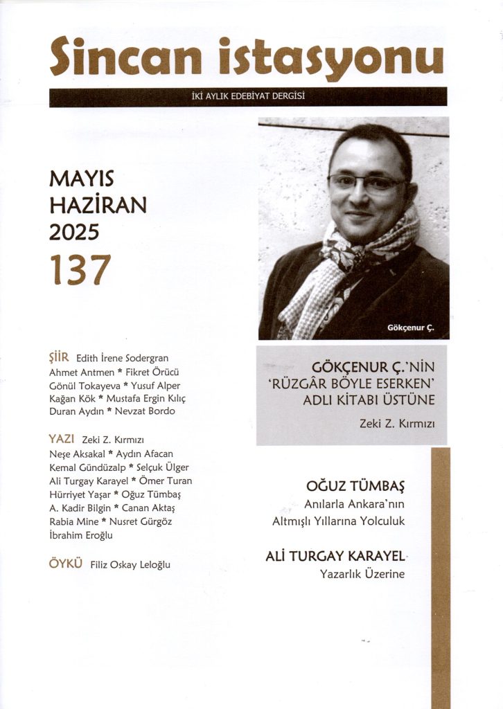 Dergimizin Mart– Nisan 2025 Tarihli 136. Sayısı çıktı. Abonelik yoluyla desteklemek için tıklayınız…